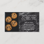 Carte De Visite Cookies | Épingle (Dos)