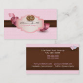 Carte De Visite Cookies et Sweets (Devant / Derrière)