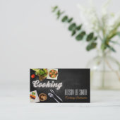 Carte De Visite Cooking Instructeur/Chef (Debout devant)