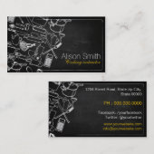 Carte De Visite Cooking Instructeur/Chef (Devant / Derrière)