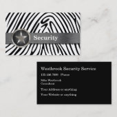 Carte De Visite Cool (Devant / Derrière)