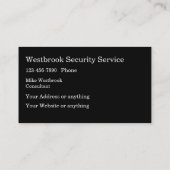 Carte De Visite Cool (Dos)