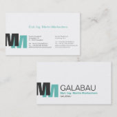 Carte De Visite cool, audacieux, pro ! (Devant / Derrière)