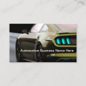 Carte De Visite Cool Automotive Car Care (Devant)