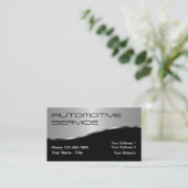 Carte De Visite Cool Automotive Nouveau (Debout devant)