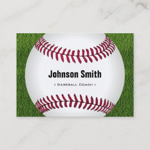 Carte De Visite Cool Baseball Softball Coach Joueur formateur Pers
