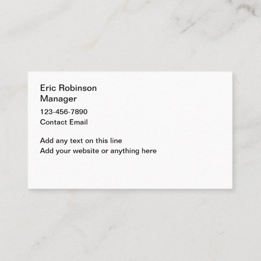 Carte De Visite Cool Blue Pool Service Professionnel (Dos)