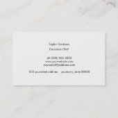 Carte De Visite Cool Chef Rustique Cuivre Couteau Logo Corkboard (Dos)