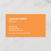 Carte De Visite Cool de code QR tendance couleurs lumineuses abstr (Dos)