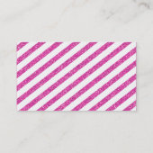 CARTE DE VISITE cool effet de parties scintillant (Dos)