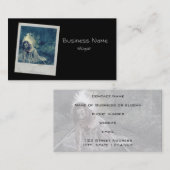 Carte De Visite Cool fille Zombie (Devant / Derrière)