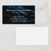 Carte De Visite Cool moderne automobile (Devant / Derrière)