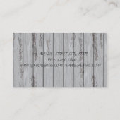 Carte De Visite Cool Moderne, Lashes, Levons, Lavage, Texture en B (Dos)