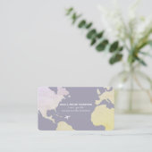 Carte de visite cool pour un guide touristique (Debout devant)