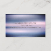 Carte De Visite Cool professionnel élégant Mandala, Confetti Yoga (Dos)