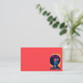 Carte de visite cool/rétro (Debout devant)