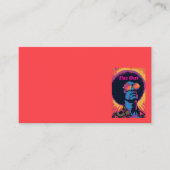 Carte de visite cool/rétro (Devant)