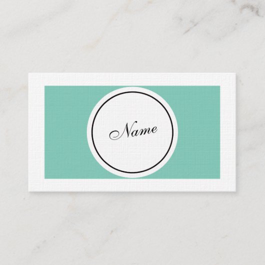 Carte De Visite Cool rétro (Devant)