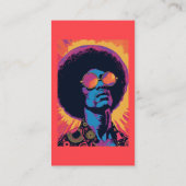 Carte de visite cool/rétro (Dos)