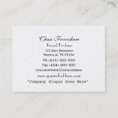 Carte De Visite Cool superstitieux de Black Crow (Dos)