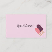 Carte de visite Cool Treats (Dos)