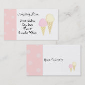 Carte de visite Cool Treats (Devant / Derrière)