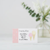 Carte de visite Cool Treats (Debout devant)