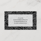 Carte De Visite Coordonnateur des événements wedding planner (Dos)