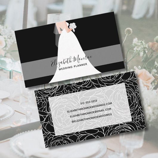 Carte De Visite Coordonnateur des événements wedding planner