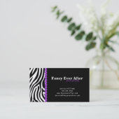 Carte De Visite Copie de fantaisie de zèbre (Debout devant)