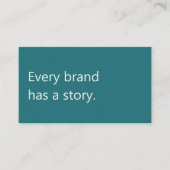 Carte De Visite Copywriter Freelance Writer Modern Colorful (Devant)