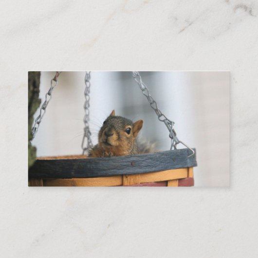 Carte De Visite Coque de panier (Dos)