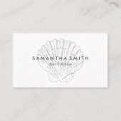 Carte De Visite Coquillage (Devant)