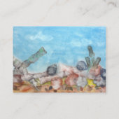 Carte De Visite Coquilles sous la mer (Dos)