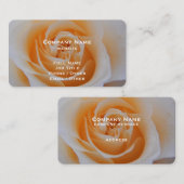 Carte de visite Corail Élégant (Devant / Derrière)