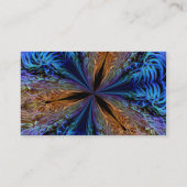 Carte de visite Coral Kaleidoscope (Dos)