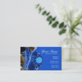 Carte de visite coraux fractals (Debout devant)