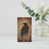 Carte De Visite Corbeau (Debout devant)