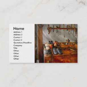 Carte De Visite Cordonnerie - La boutique du cordonnier