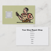 Carte De Visite Cordonnier (Devant / Derrière)