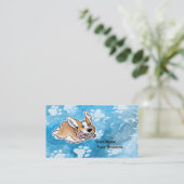 Carte De Visite Corgi (Debout devant)