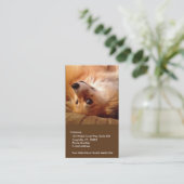 Carte De Visite Corgi personnalisable (Debout devant)