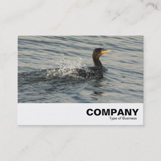Carte De Visite Cormorant Apprendre à nager (Devant)