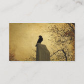 Carte De Visite Corneille rustique (Dos)