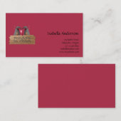 Carte De Visite Corneilles de Cali · Primitif au coeur (Devant / Derrière)