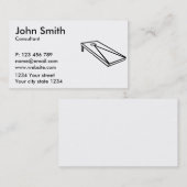 Carte De Visite Cornhole (Devant / Derrière)