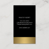 Carte De Visite Corporate Geometric Blue Shapes Logo (Dos)