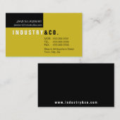 CARTE DE VISITE :: corporatiquement moderne 11 (Devant / Derrière)