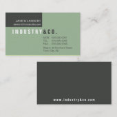 CARTE DE VISITE :: corporatiquement moderne 4 (Devant / Derrière)