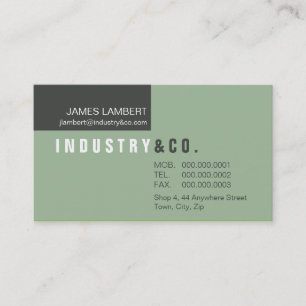 CARTE DE VISITE :: corporatiquement moderne 4